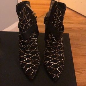 Black and Gold booties